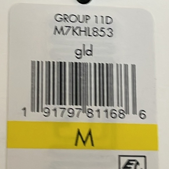 Calvin Klein NWT Snakeskin Silver Gold Shimmer Tank Top Size M - Picture 9 of 12